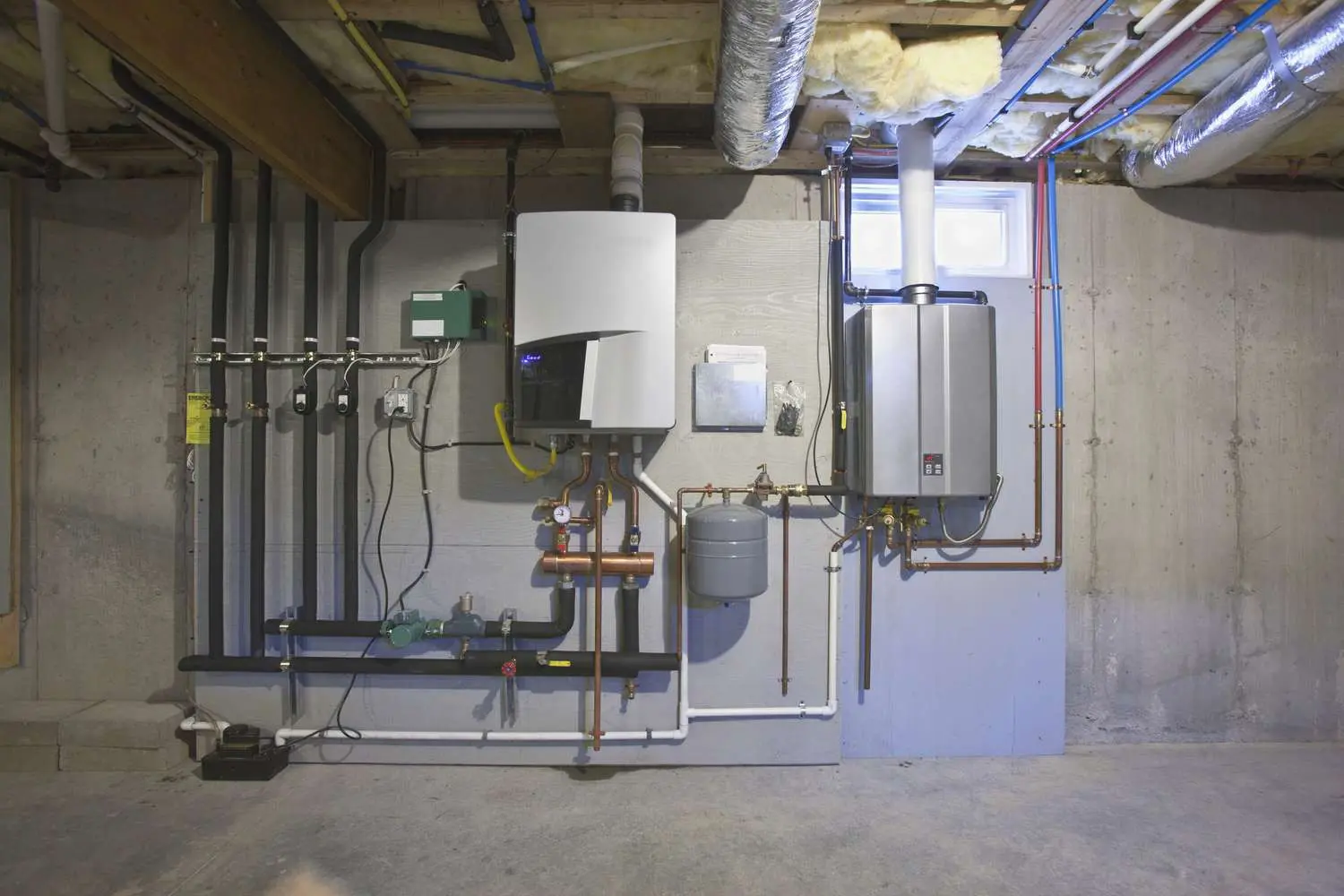 tankless water heater setup